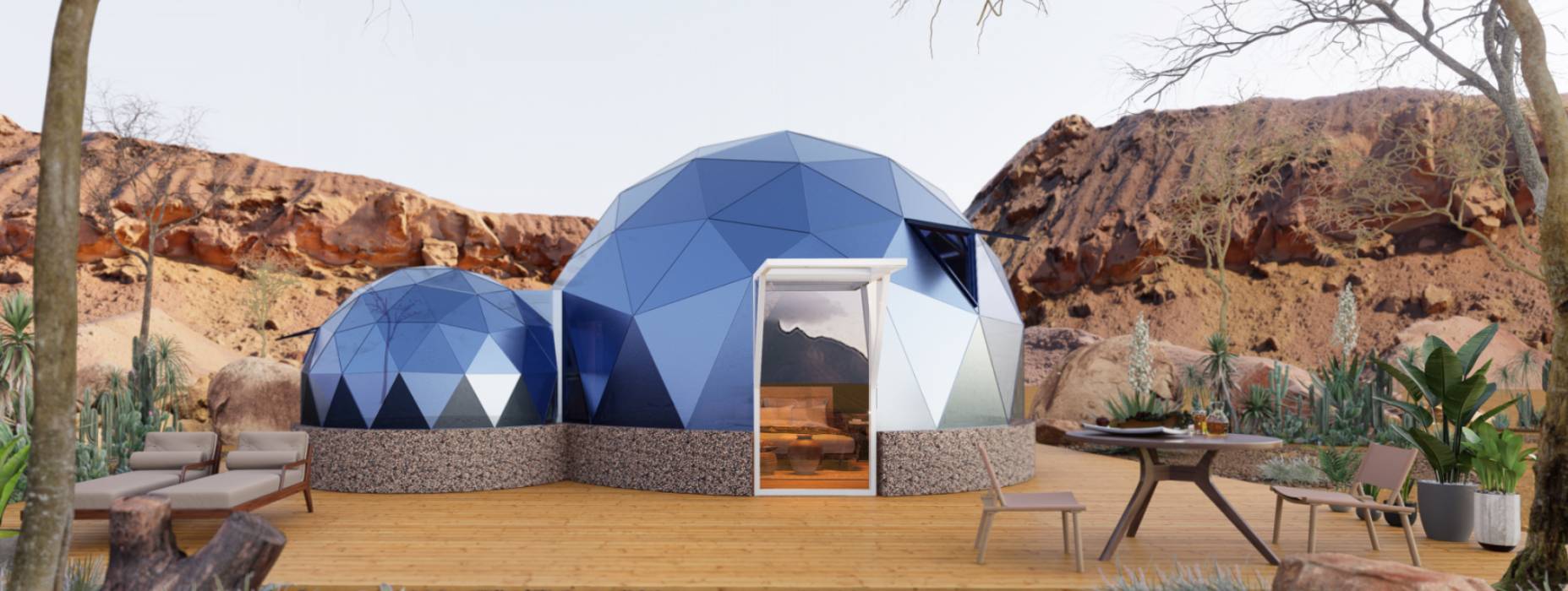 闸北区球形智能光伏玻璃星空房